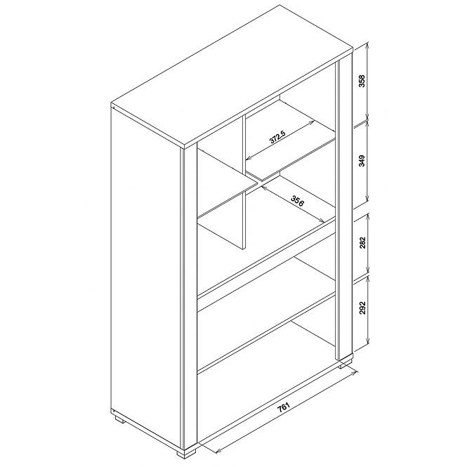 Vitrine York Y-4 eiche grandson,3