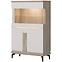 Vitrine Aston An04 eiche cremona/kaschmir,3