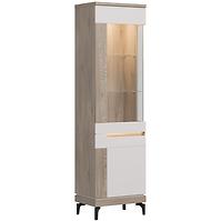 Vitrine L Aston An05 eiche cremona/kaschmir
