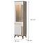 Vitrine P Aston An06 eiche cremona/kaschmir,4