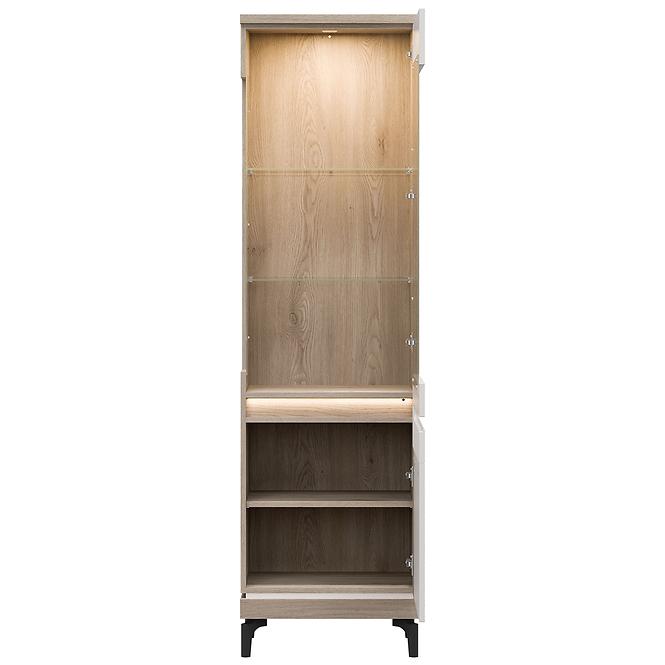 Vitrine P Aston An06 eiche cremona/kaschmir