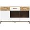 Vitrine Snobi Sb05 eiche craft/Alpinweiß