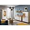 Vitrine L Snobi Sb08 eiche craft/Alpinweiß,6