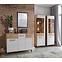 Vitrine P Snobi Sb09 eiche craft/Alpinweiß,4