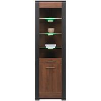 Vitrine Naomi Na-6 nuss/wenge