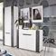 Vitrine Brando B05 weiß/beton,6