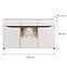 Vitrine Lionel  Li04 eiche sonoma/weiß,2