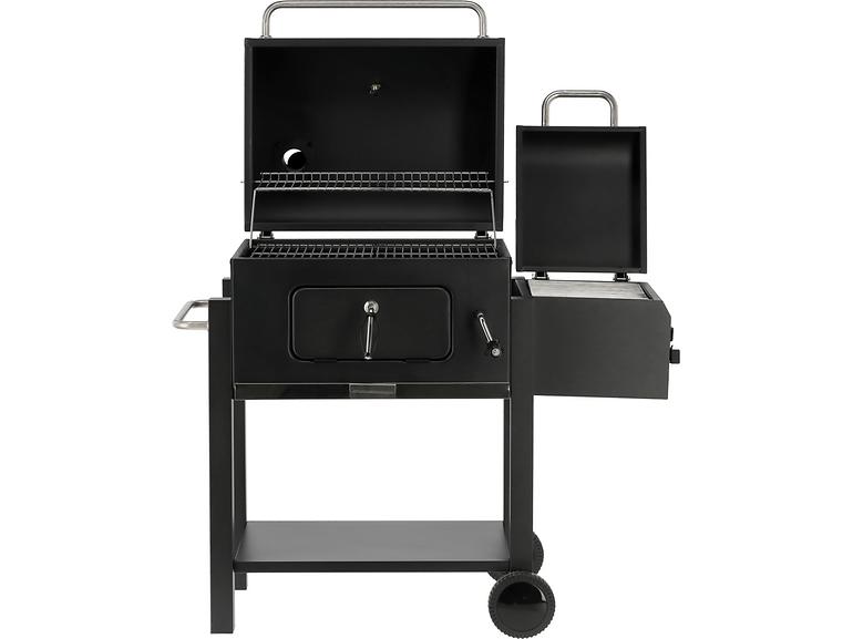 Holzkohlegrill mit Räucherkammer 99925