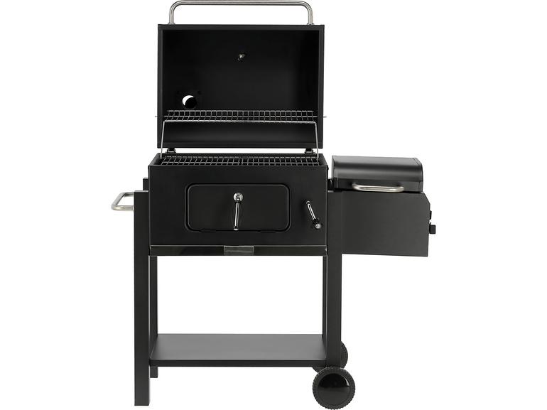 Holzkohlegrill mit Räucherkammer 99925