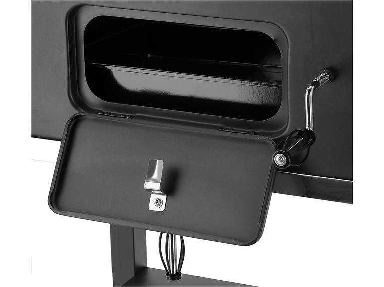 Holzkohlegrill mit Räucherkammer 99925