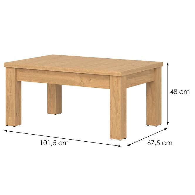 Couchtisch Ate La09 Steineiche