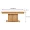 Couchtisch Snobi Sb13 eiche craft/Alpinweiß,2