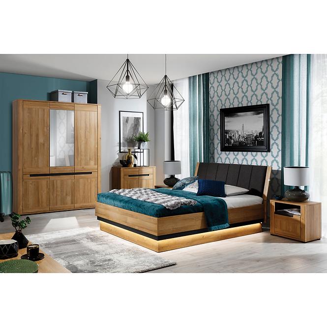 Bett York Y-18/140 eiche grandson