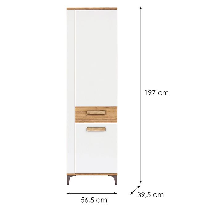 Regal Snobi Sb10 eiche craft/Alpinweiß