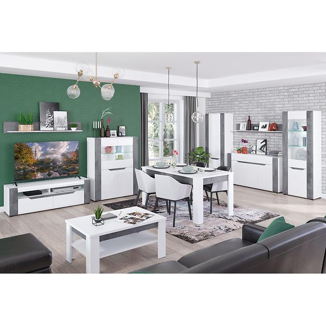 Brando Regal Lp B06 weiß/beton