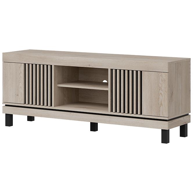 Tv Tisch Mati Mi01 eiche cremona/schwarz