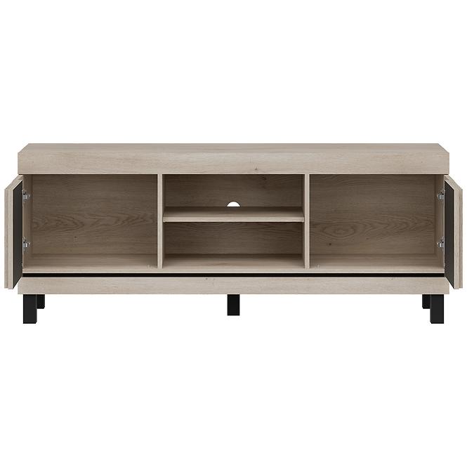 Tv Tisch Mati Mi01 eiche cremona/schwarz