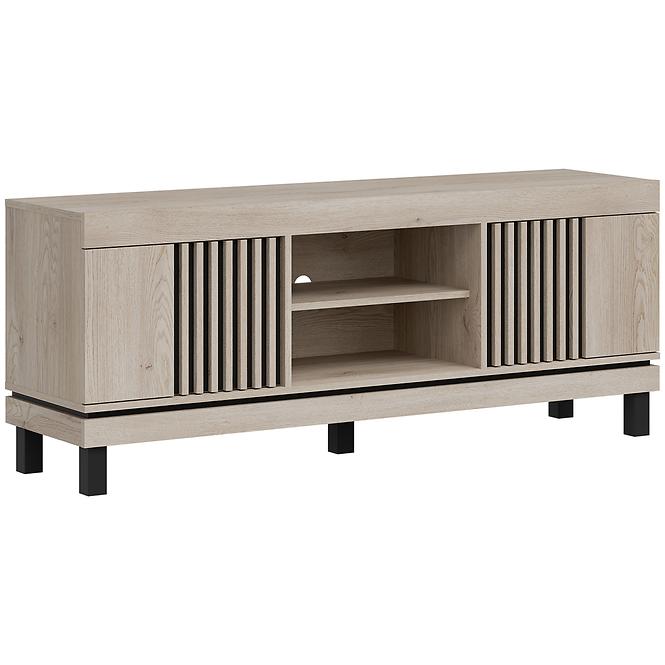 Tv Tisch Mati Mi01 eiche cremona/schwarz