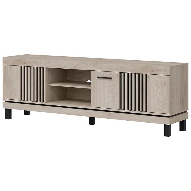 Tv Tisch Mati Mi02 eiche cremona/schwarz