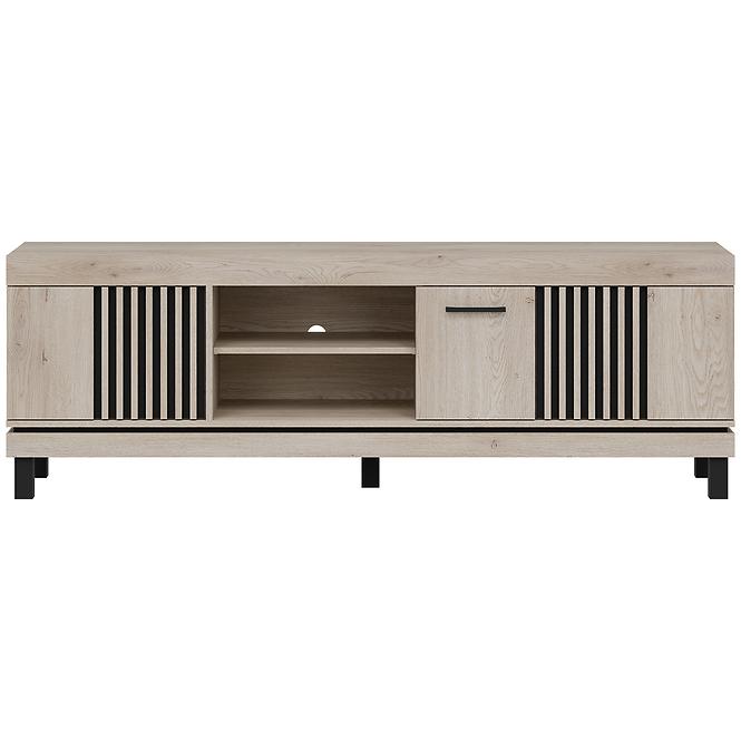 Tv Tisch Mati Mi02 eiche cremona/schwarz