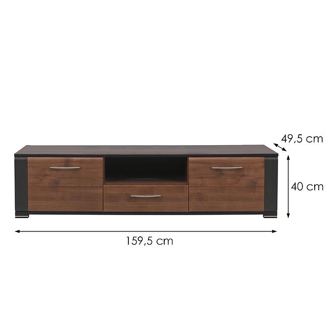 Tv Tisch Naomi Na-1 nuss/wenge