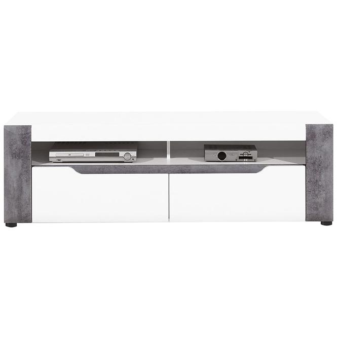 Tv Tisch Brando B01 weiß/beton