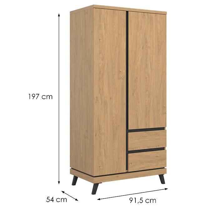 Schrank Ate At11 Steineiche