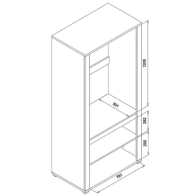 Schrank 2d York Y-7 eiche grandson