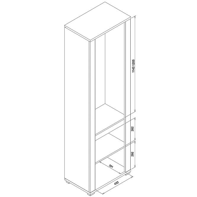 Schrank York Y-11 eiche grandson