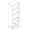 Schrank L Aston An09 eiche cremona/kaschmir,5