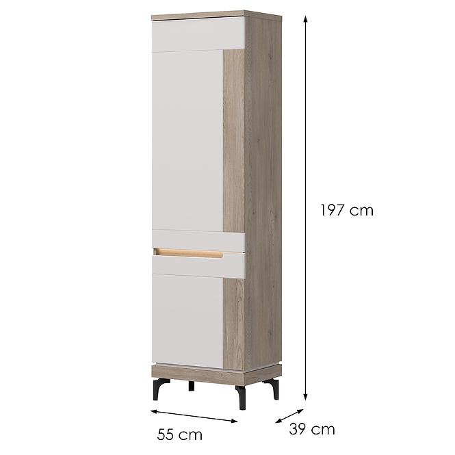 Schrank P Aston An10 eiche cremona/kaschmir