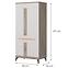 Schrank 2d Aston An11 eiche cremona/kaschmir,4