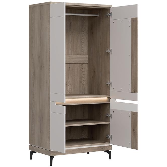 Schrank 2d Aston An11 eiche cremona/kaschmir