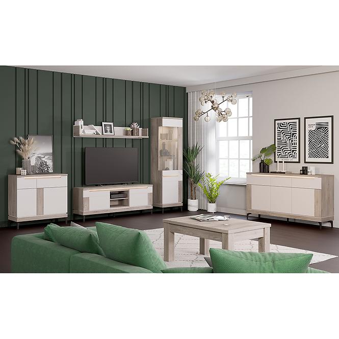 Schrank 2d Aston An11 eiche cremona/kaschmir