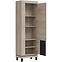 Schrank Mati Mi09 eiche cremona/schwarz,7