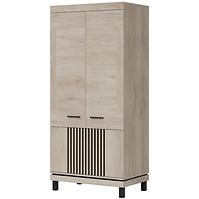 Schrank Mati Mi10 eiche cremona/schwarz