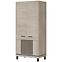 Schrank Mati Mi10 eiche cremona/schwarz