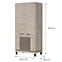 Schrank Mati Mi10 eiche cremona/schwarz,2