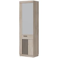 Schrank Mati Mi14 eiche cremona/schwarz