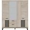 Schrank Mati Mi16 eiche cremona/schwarz,4