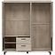 Schrank Mati Mi16 eiche cremona/schwarz,5