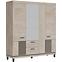 Schrank Mati Mi16 eiche cremona/schwarz,6