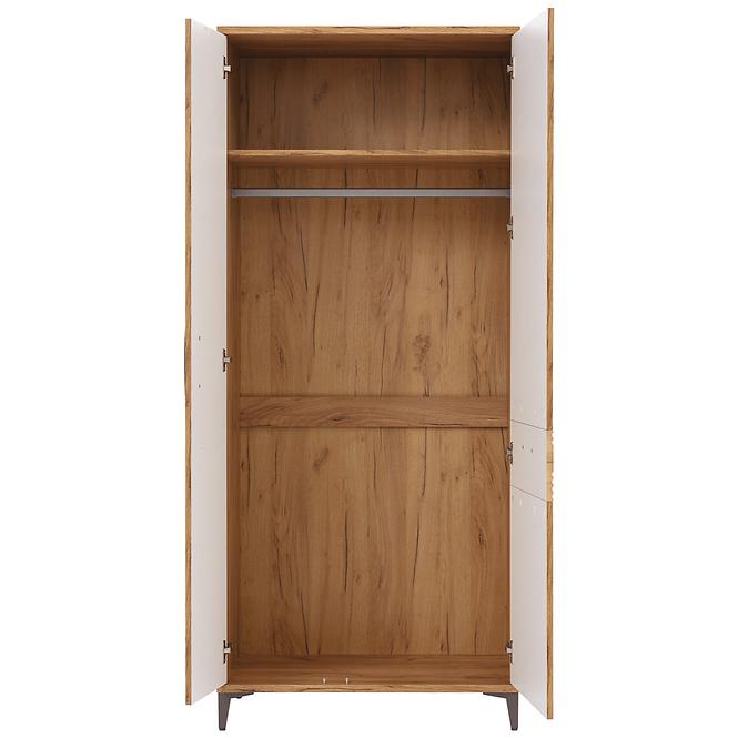 Schrank Snobi Sb11 eiche craft/Alpinweiß