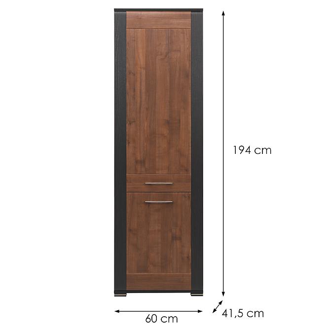 Schrank Naomi Na-5 nuss/wenge