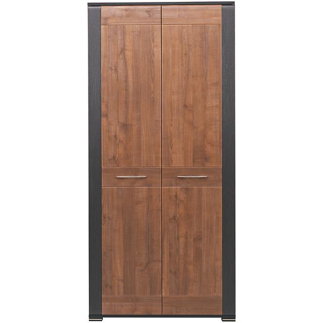 Schrank 2d Naomi Na-7 nuss/wenge