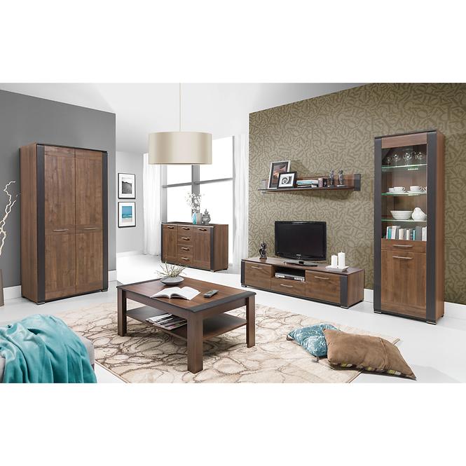 Nachttisch Naomi Na-14 nuss/wenge