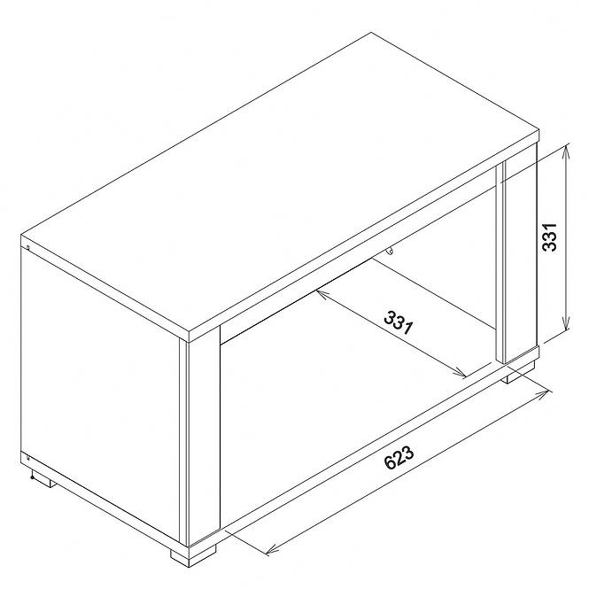 Schrank York Y-12 eiche grandson