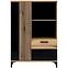 Schrank Aris As05 eiche evoke/schwarz