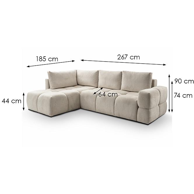Ecksofa Taremi U Vinci 28