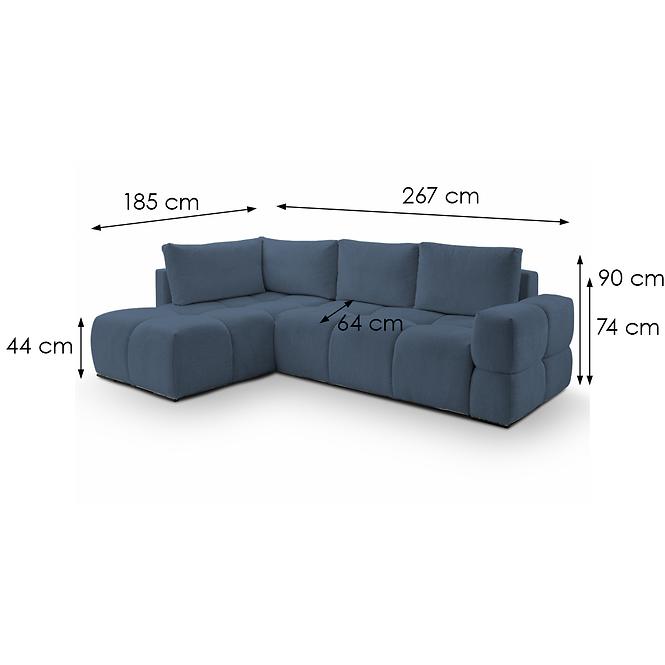 Ecksofa Taremi U Vinci 88